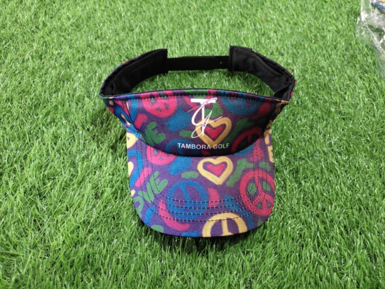 Peace and Love Golf Visor