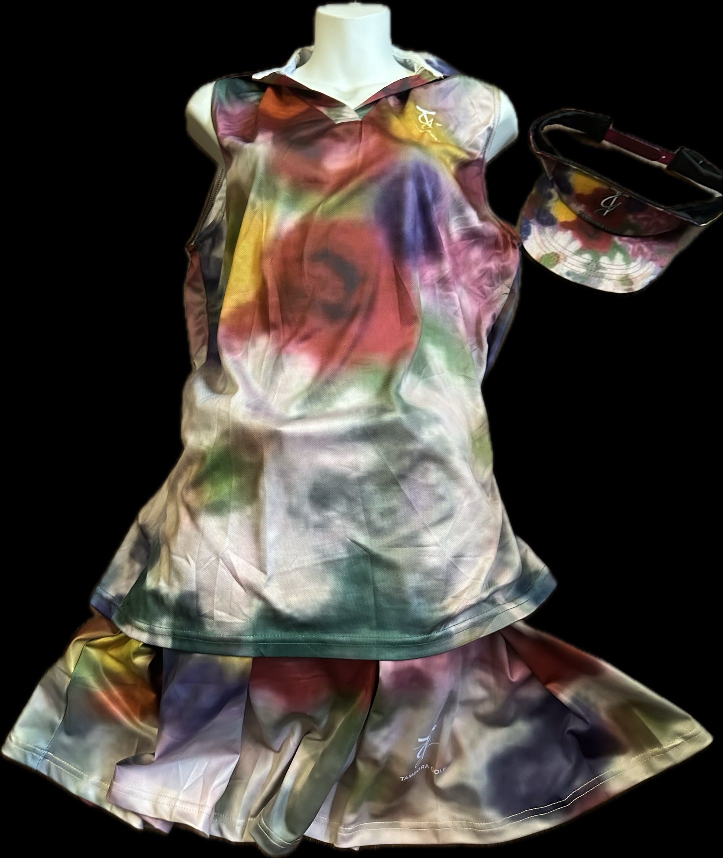 Women’s Golf Visor - Watercolor Wildflower