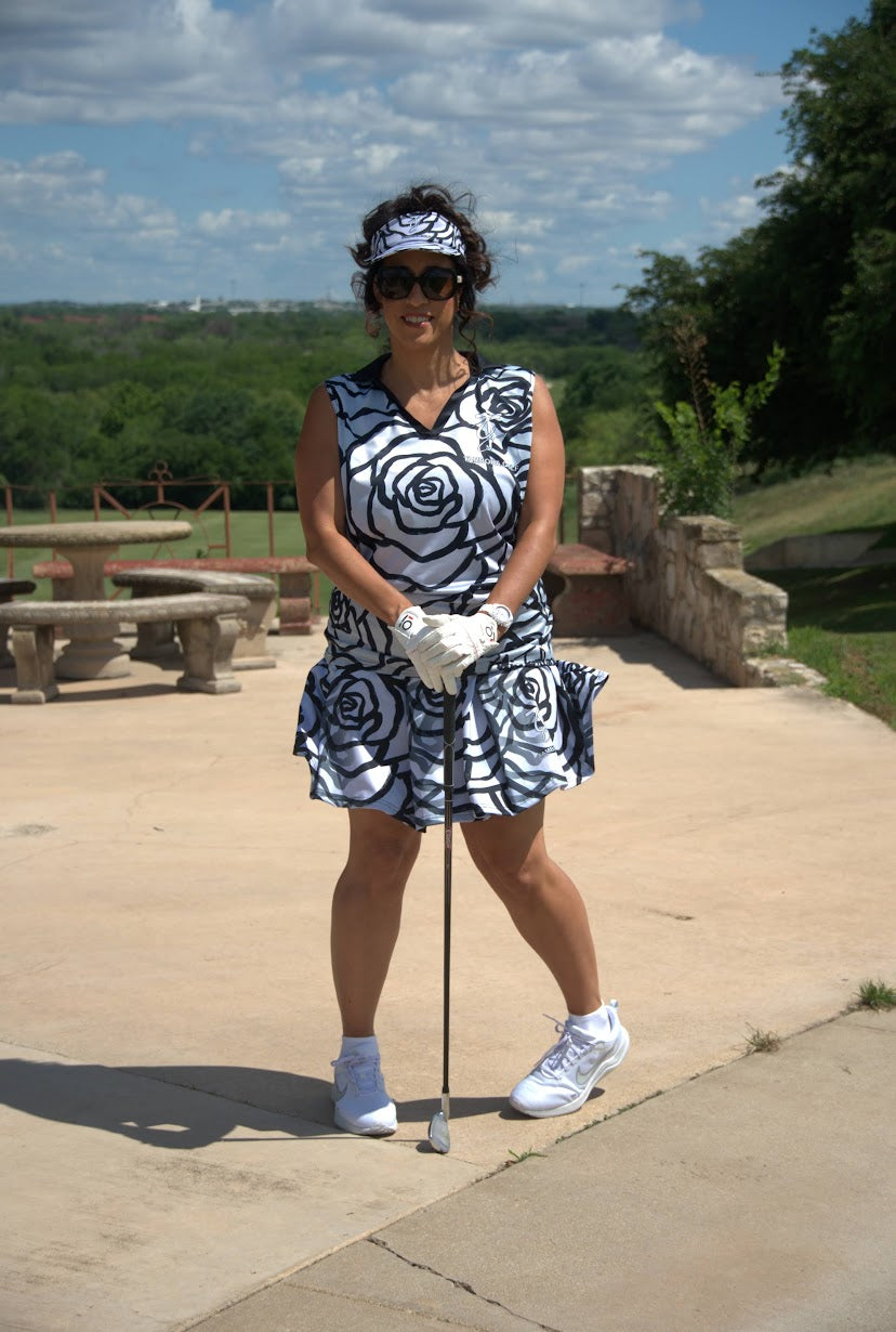 Women’s Rose Polo - White