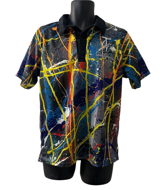 Abstract Golf Polo - Multi