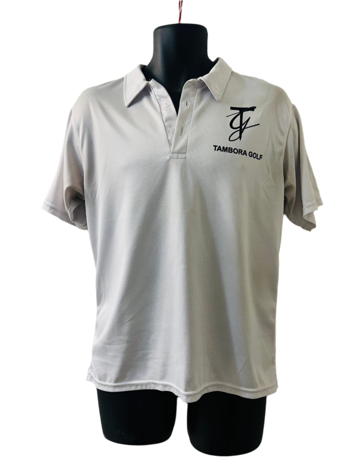 Monogram Logo Golf Polo - White